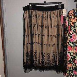 Plus size skirt